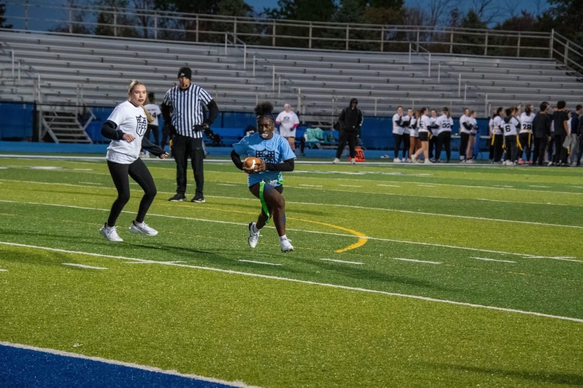 Cianna Nixon running the ball down to the end zone! 