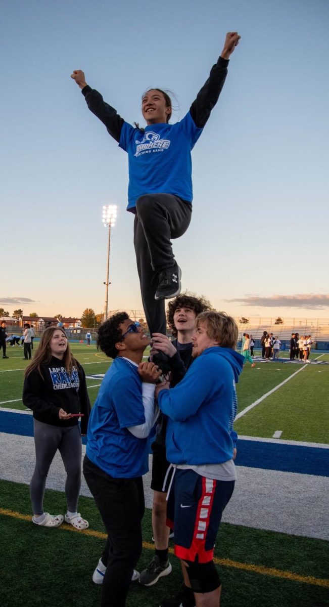 Flyer Matthew Billings in his beautiful OLE elevator! 