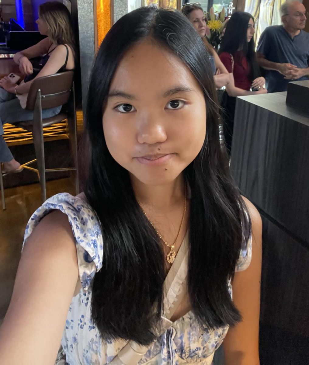 This is our 2028 class president, Hong Ngoc 
