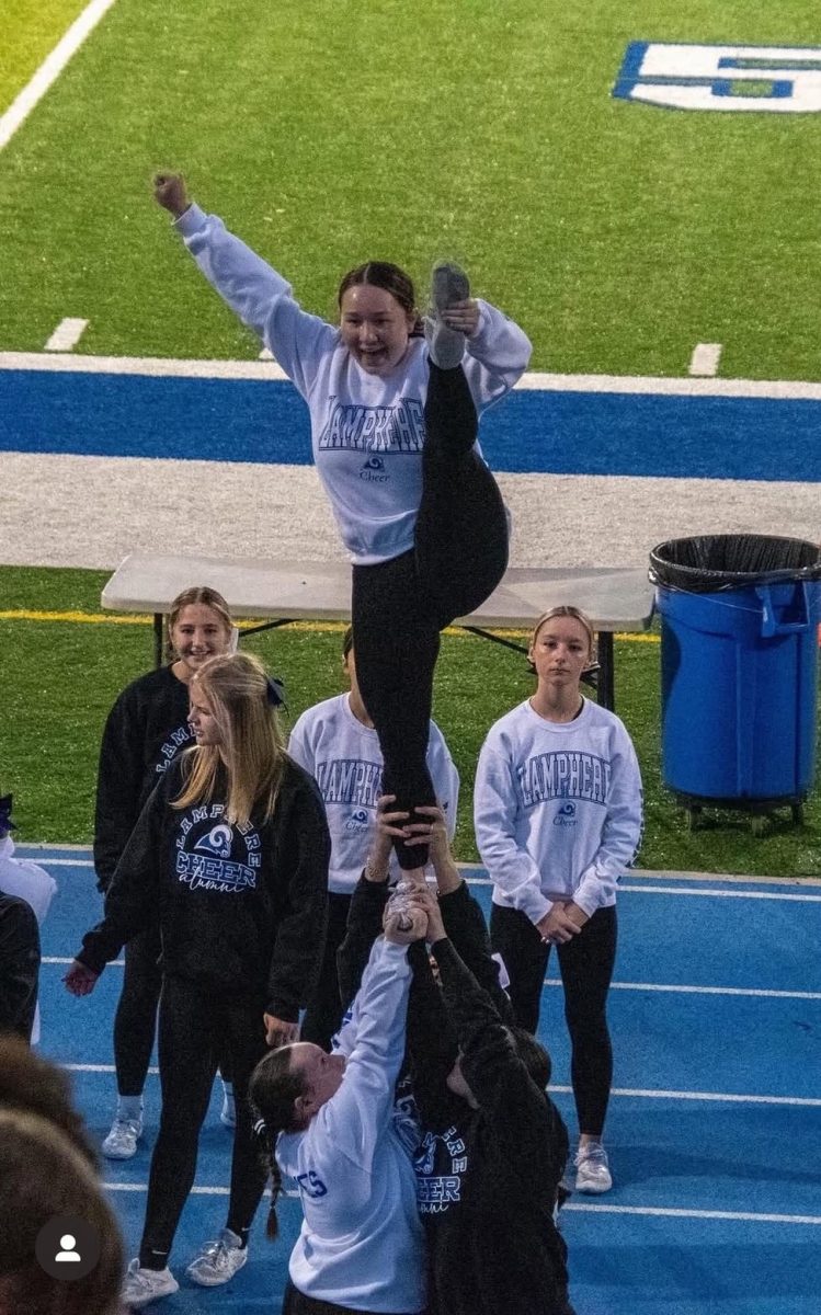 Lamphere Varsity Cheer Star Athlete