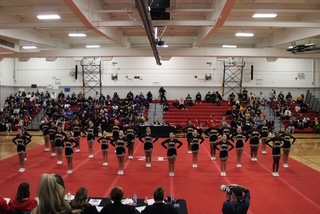 Varsity cheer 