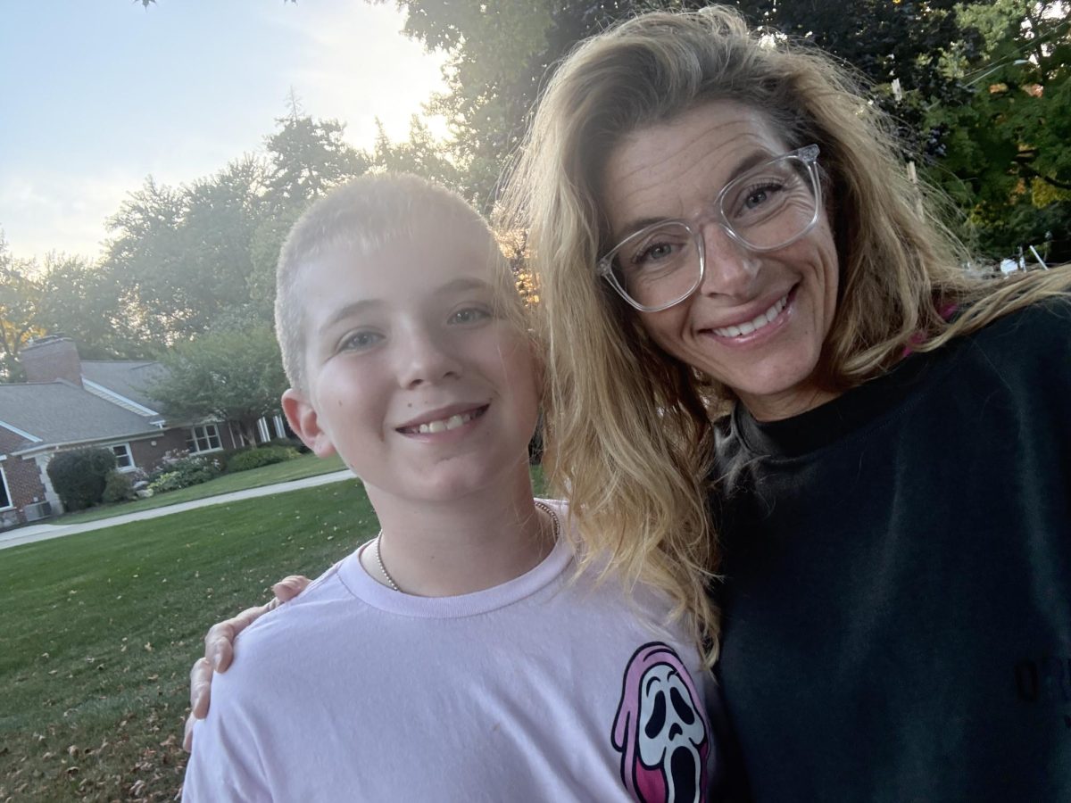 Ms. Mouw and her son