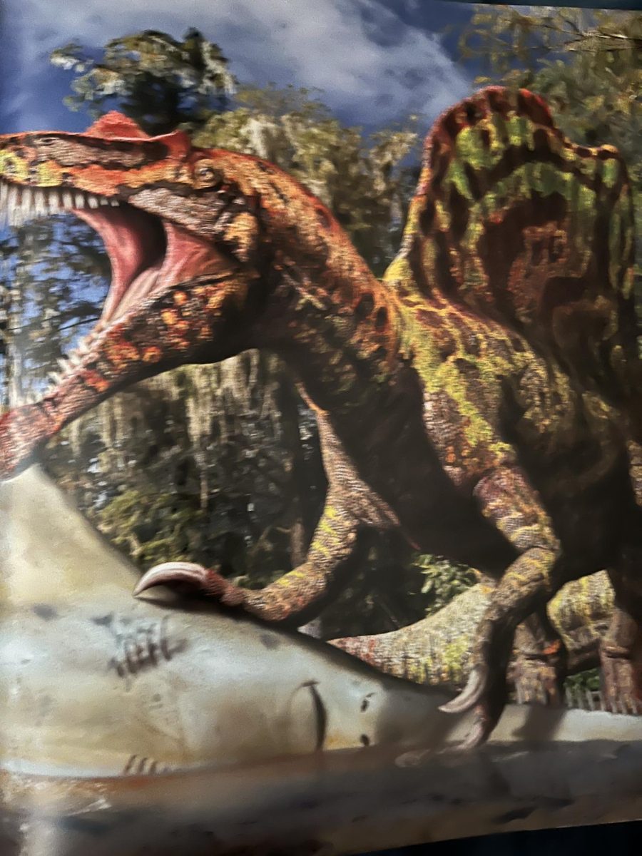 The Spine Lizard Spinosaurus